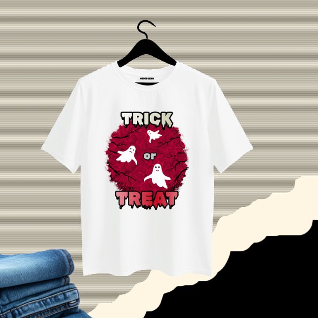 Halloween-Geister T-Shirt (Von Creator hochgeladen)