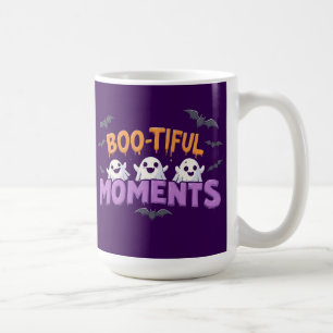 Halloween Geister und Fledermäuse Süße Geschenkide Kaffeetasse
