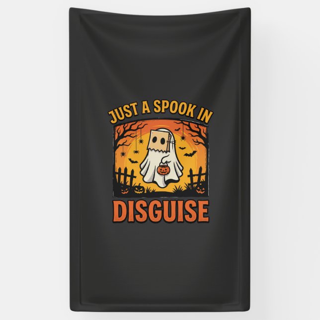Halloween-Geister-Verkleidung Banner (Vertikal)