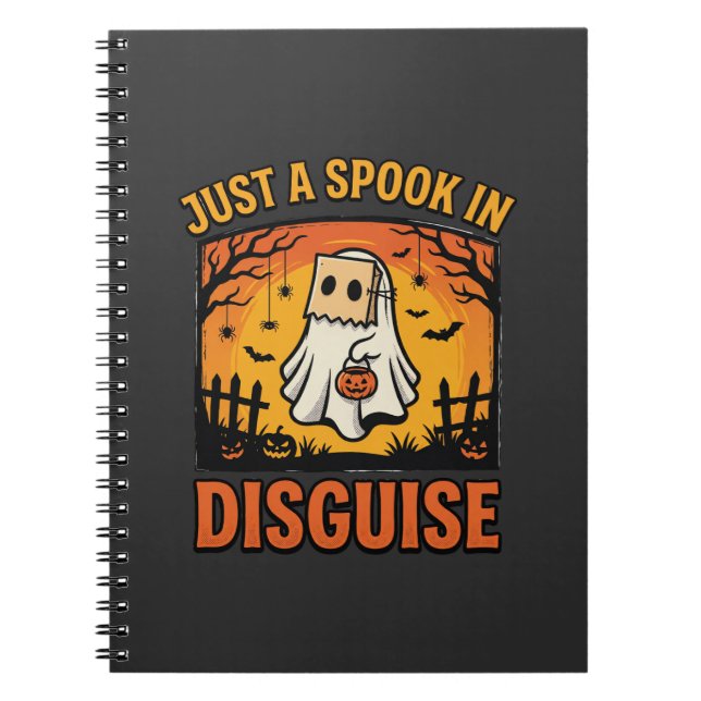 Halloween-Geister-Verkleidung Notizblock (Vorderseite)