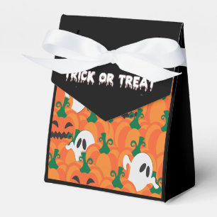Halloween-Geister Verlassener Kürbis-Patch Gefalle Geschenkschachtel