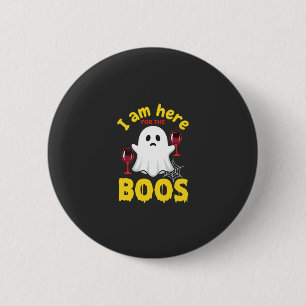 Halloween-Geister-Wein-Boos-Design Button