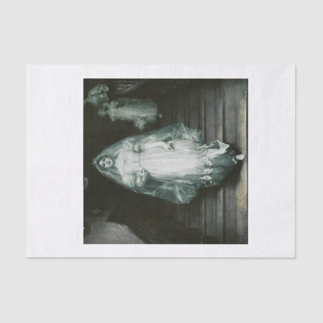 Halloween-Geisterbrille Seidenpapier (Vorderseite)