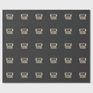 Halloween-Geisterdesign für Erzieherinnen_1 Geschenkpapier