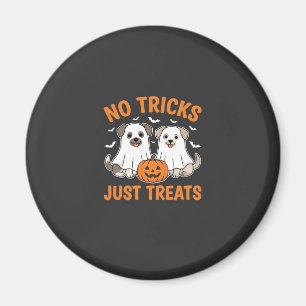 Halloween-Geisterhunde Keine Tricks, nur Leckerlis Magnet