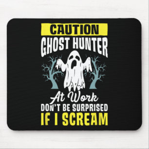 Halloween-Geisterjäger Arbeit Paranormal Geisterja Mousepad