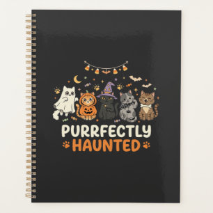 Halloween Geisterkatzen-Crew Planer