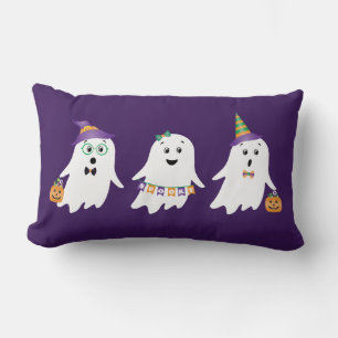 Halloween-Geistertrick oder -Behandlung Lendenkissen