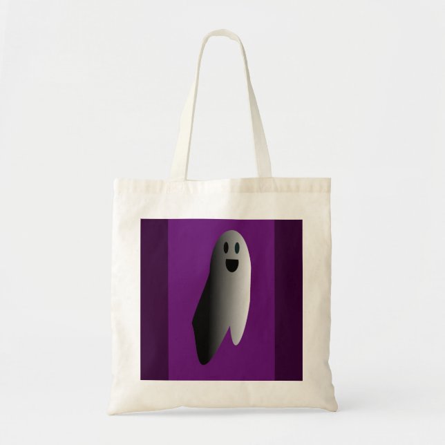 Halloween-Geistertrick oder -Tasche Tragetasche (Vorne)