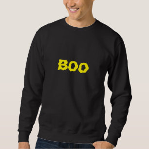 Halloween gelb und schwarz sweatshirt