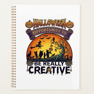 Halloween-Gelegenheit Wirklich Kreative Hexe Tre Planer