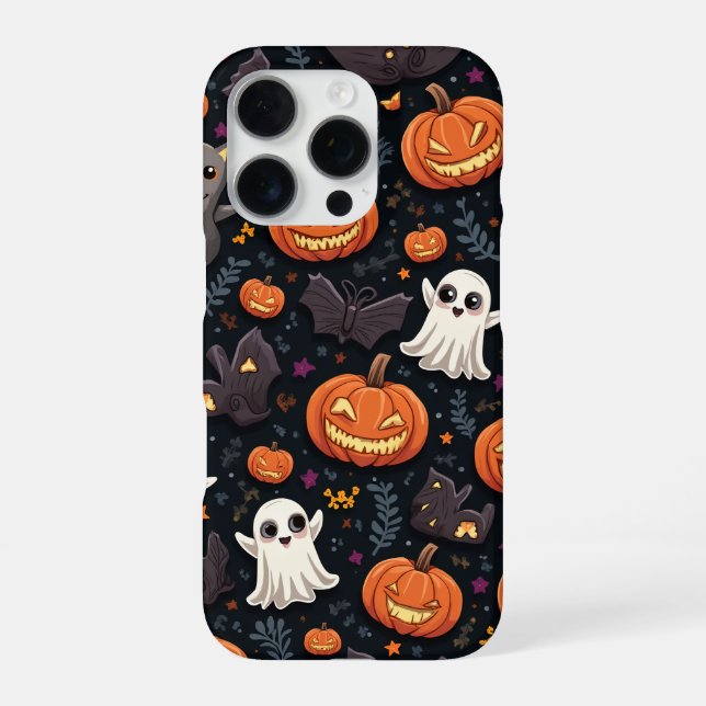 Halloween gemustert iPhone-Gehäuse iPhone Hülle (Rückseite)