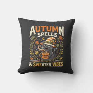Halloween Gemütlicher Herbstzauber Kissen