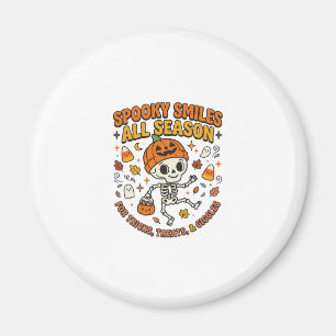 Halloween-Gemütlichkeits-Skelett-Feier Magnet