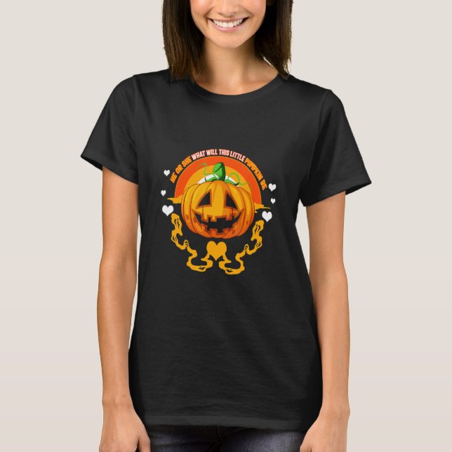 Halloween Gender-Enthüllung, was wird das L T-Shirt (Vorderseite)