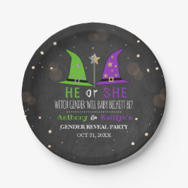 Halloween-Gender-Party Pappteller