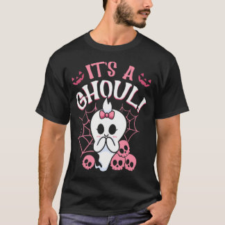Halloween Gender Reveal ist ein Ghoul Shower Party T-Shirt