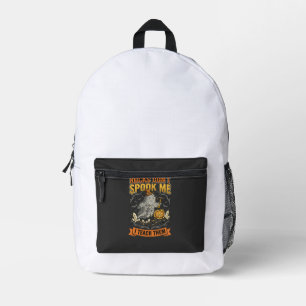 Halloween-Geologie-Lehrer-Schreck Bedruckter Rucksack
