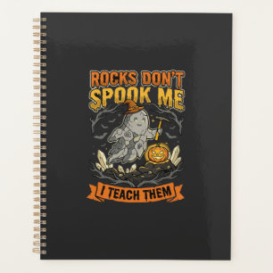 Halloween-Geologie-Lehrer-Schreck Planer