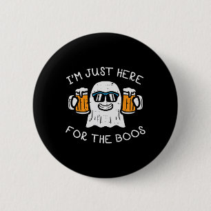 Halloween gerade hier für Boos Ghost Funny Costume Button