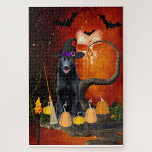 Halloween German Shepherd Puzzle