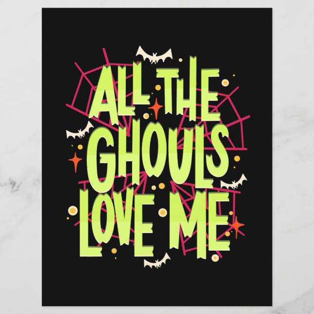Halloween-Geschenk | Alle Ghouls Liebe Ich (Vorderseite)