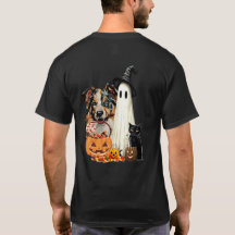 Halloween Geschenk Australian Shepherd T-Shirt