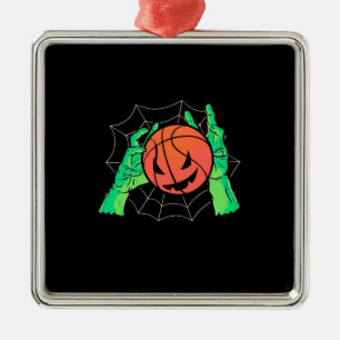 Halloween-Geschenk Basketball Halloween Ornament Aus Metall