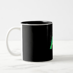 Halloween-Geschenk Basketball Halloween Zweifarbige Tasse