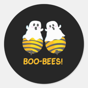 Halloween-Geschenk Boobienen Runder Aufkleber