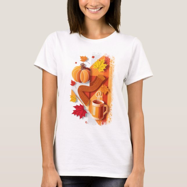 Halloween-Geschenk der Herbstsaison T-Shirt (Vorderseite)