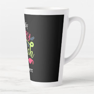 Halloween-Geschenk   Eine wirklich glückliche Hexe Milchtasse