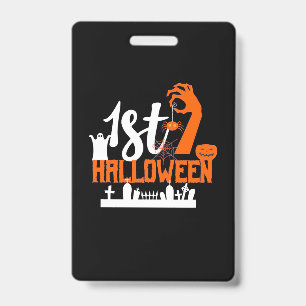 Halloween-Geschenk Erste Halloween Ausweis