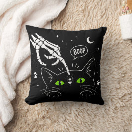 Halloween-Geschenk für schwarze Katzenliebhaber, s Kissen