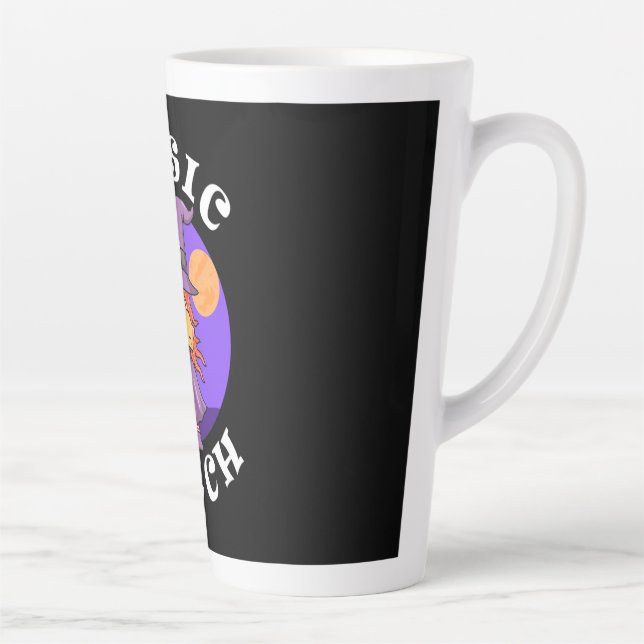 Halloween-Geschenk | Grundhexe Milchtasse (Rechts)