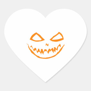 Halloween-Geschenk    Herz-Aufkleber
