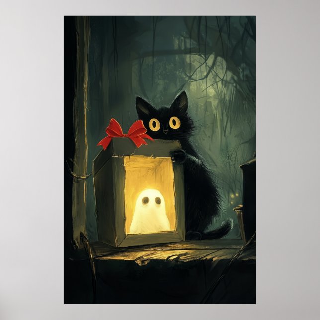 Halloween-Geschenk Poster (Vorne)