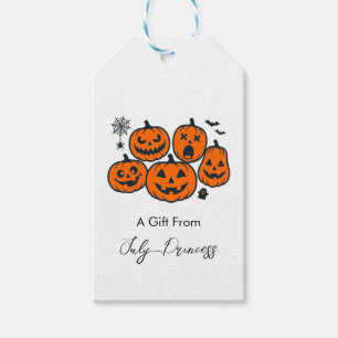 Halloween-Geschenkanhänger, personalisierte Gesche Geschenkanhänger