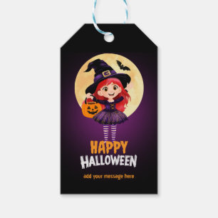 Halloween-Geschenkanhänger Süßes oder Saures Part Geschenkanhänger