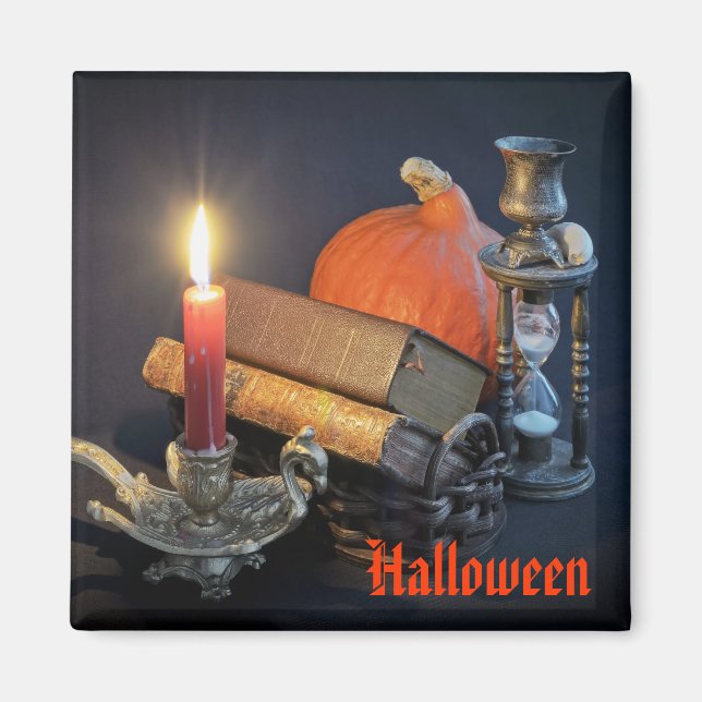 Halloween-Geschenke Magnet (Vorne)