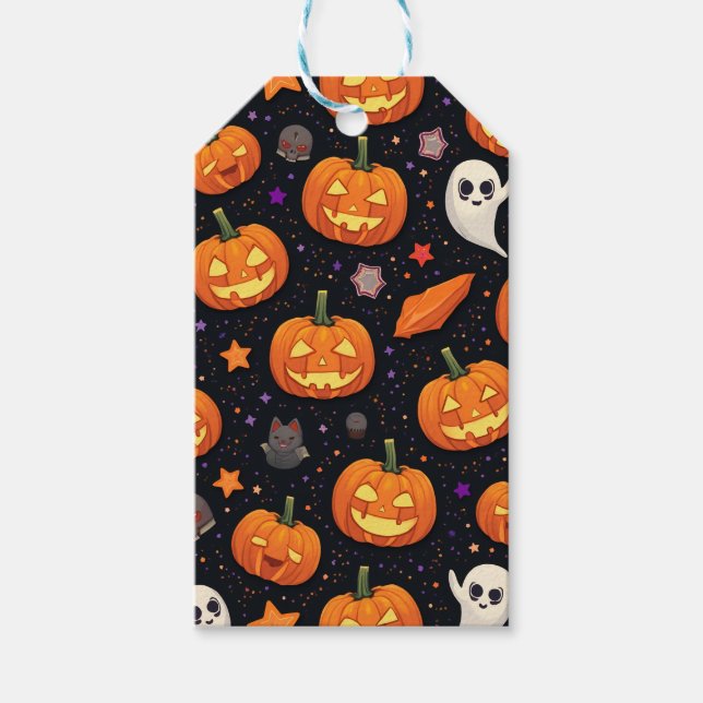 Halloween-Geschenkmarke Geschenkanhänger (Vorderseite)