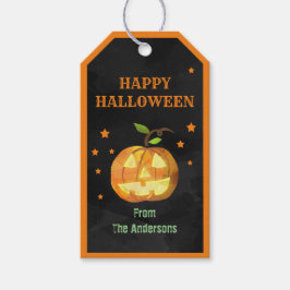 Halloween-Geschenkmarke Geschenkanhänger