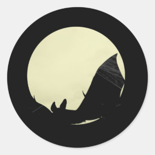 Halloween-Geschenkmarke Runder Aufkleber