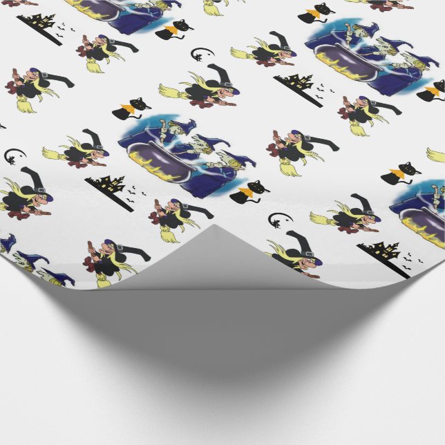 Halloween Geschenkpapier (Ecke)