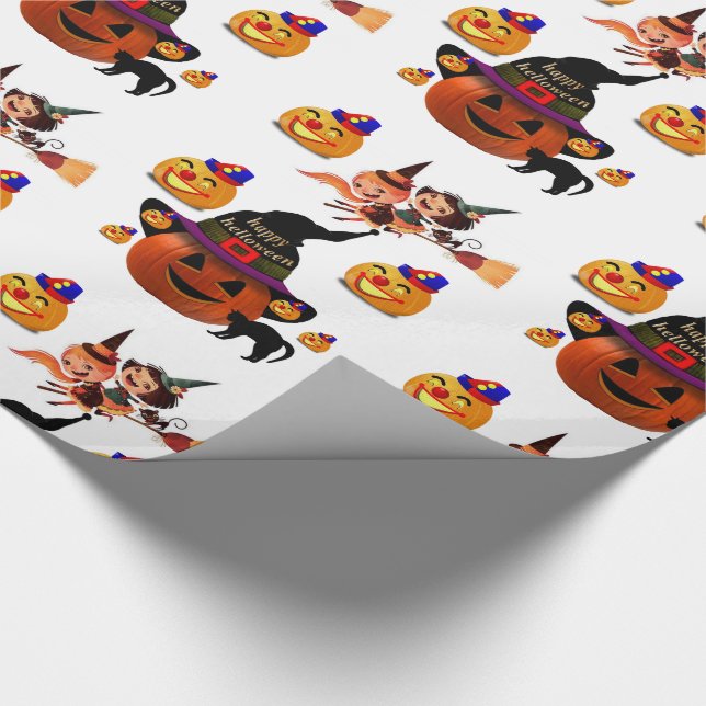 Halloween Geschenkpapier (Ecke)