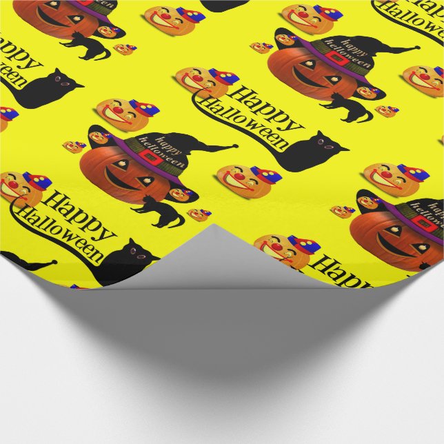 Halloween Geschenkpapier (Ecke)