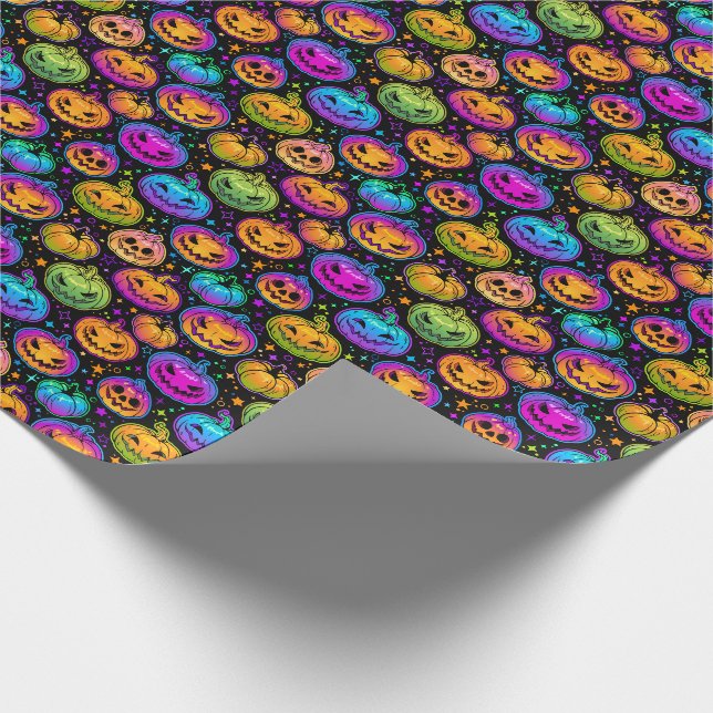 Halloween-Geschenkpapier Geschenkpapier (Ecke)