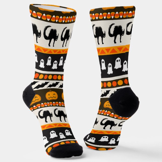Halloween-Geschenksocken Socken (Gewinkelt)