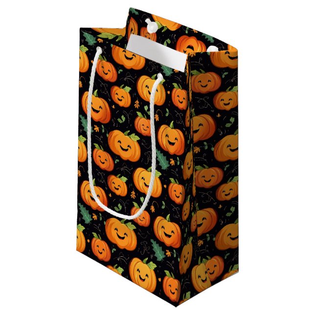 Halloween-Geschenktasche Kleine Geschenktüte (Vorderseite Schrägansicht)