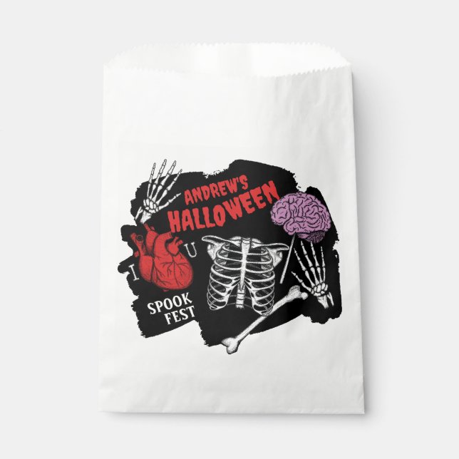 Halloween Geschenktütchen (Vorderseite)